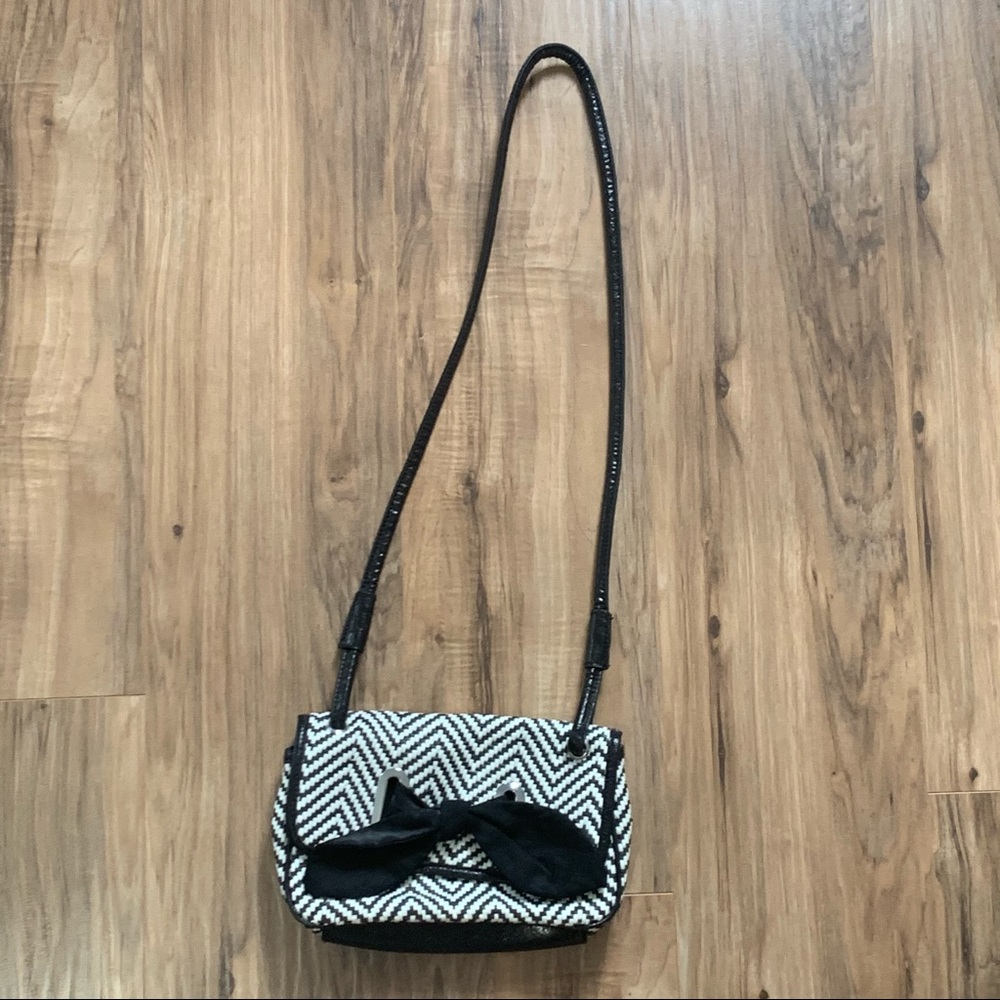 FRENCH CONNECTION Straw Woven Crossbody